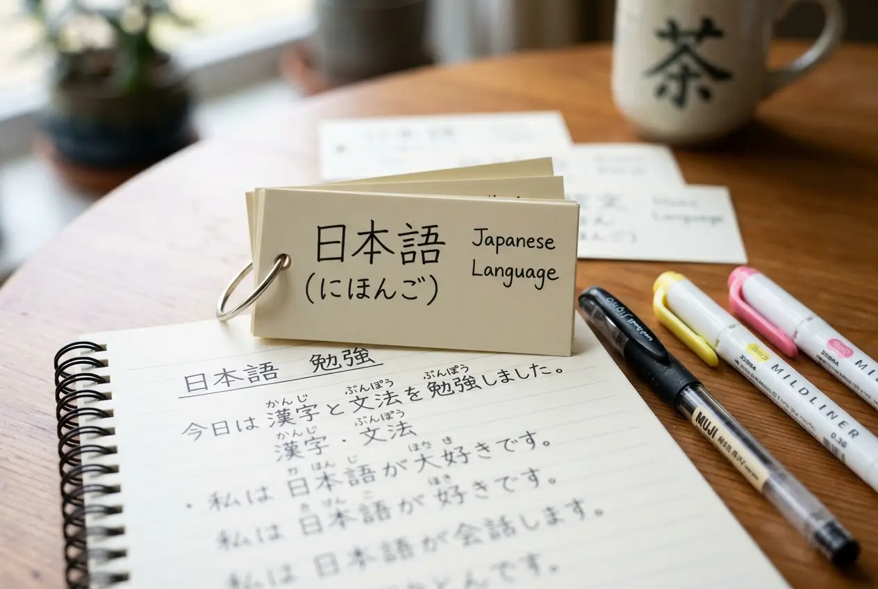 Kanji and vocabulary flashcards and study guides
